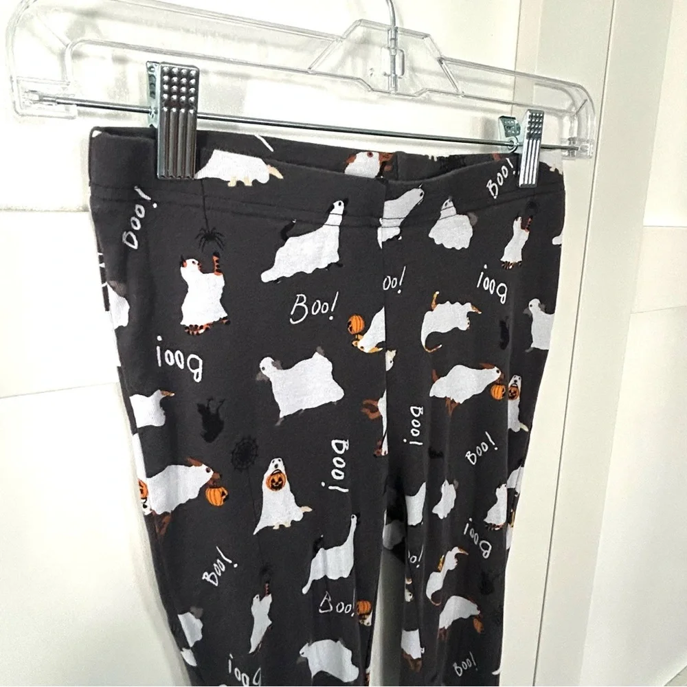 Old Navy‎ Kid's Halloween Dog Ghost Cotton Pajamas in Size XL